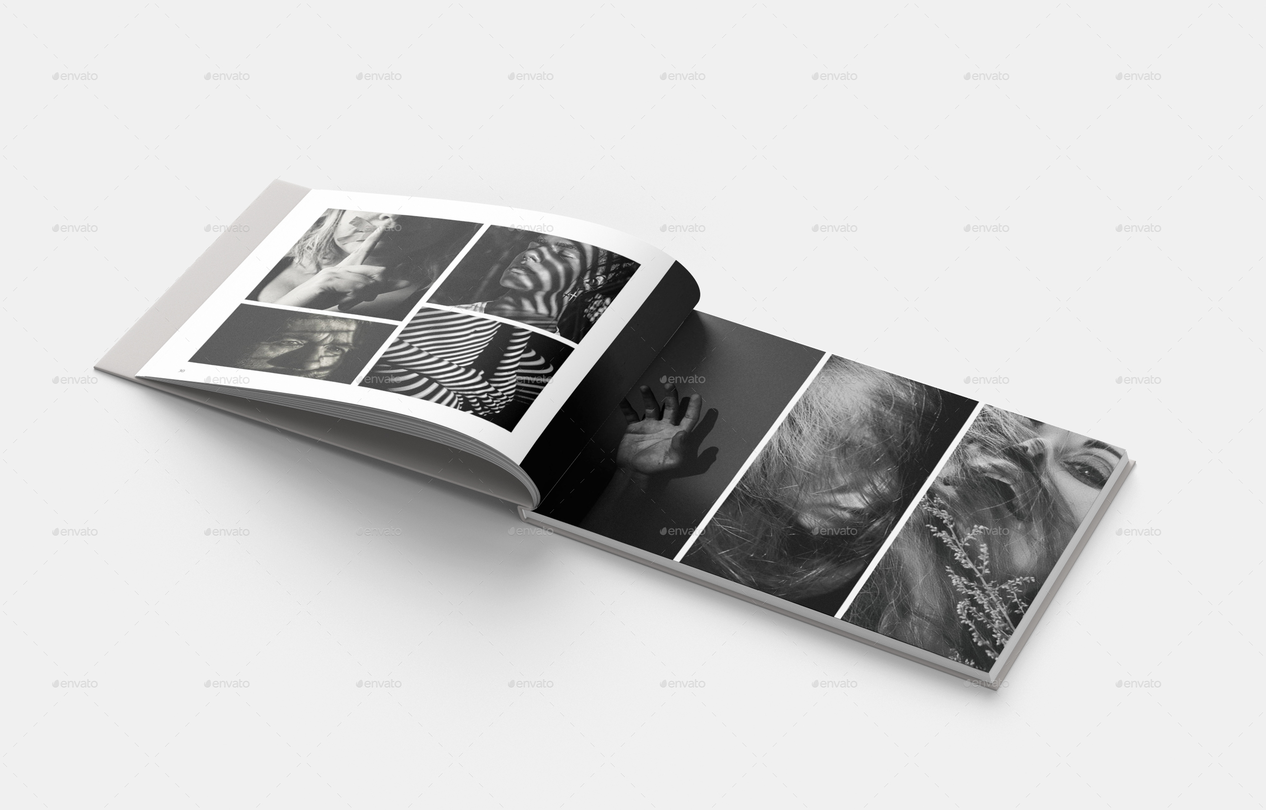 Simple Album Landscape, Print Templates GraphicRiver